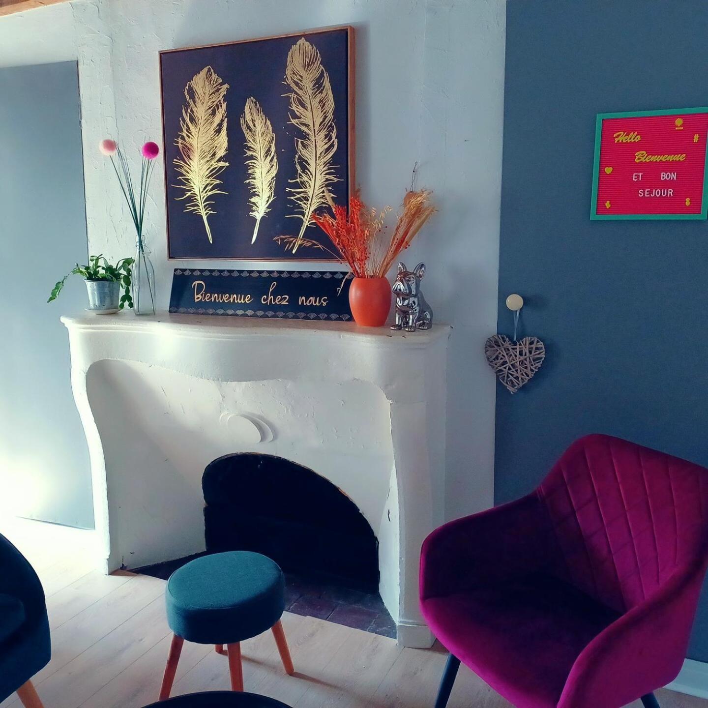 Les Trois Plumes - Centre - Vue Cour Arboree Appartement